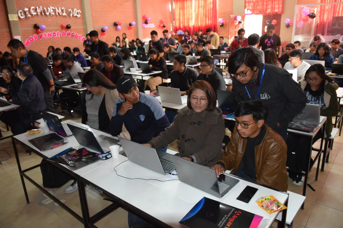 David Morales Vega como director técnico del NgWorkshop Oruro Bolivia 2024