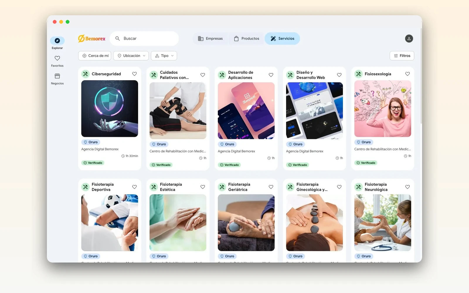 Bemorex Mi Negocio (SaaS) — directorio + back-office — imagen 3