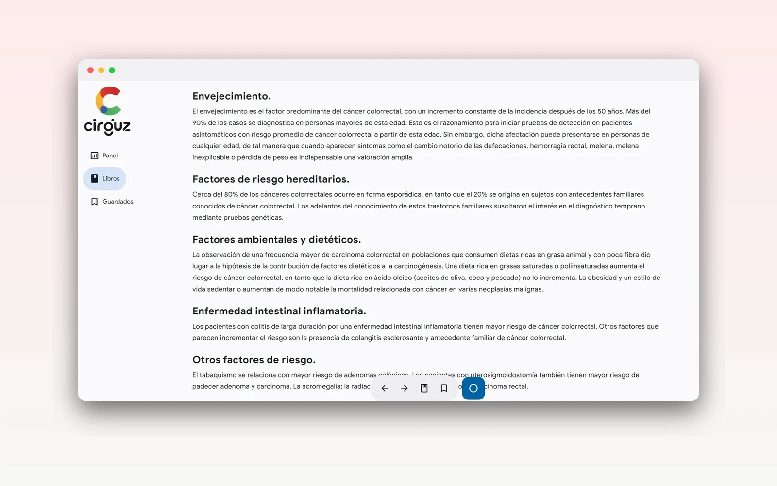 CirGuZ — Plataforma de e-learning médico — imagen 6