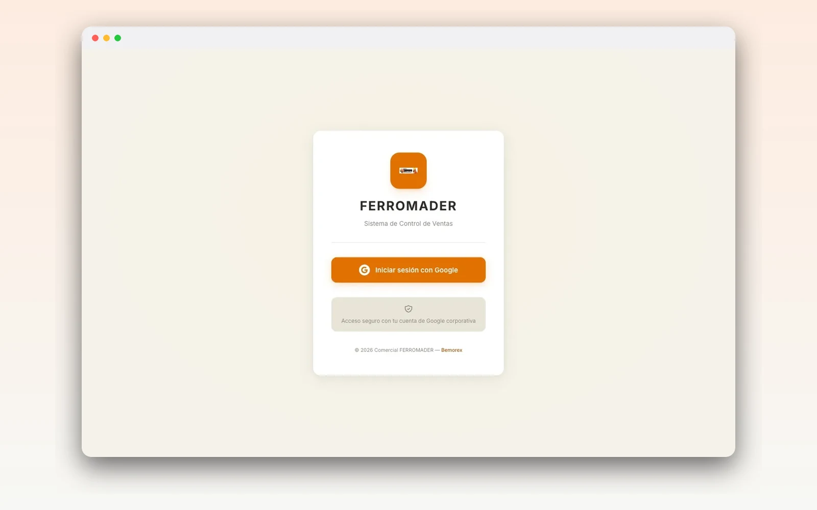 Ferromader — Gestión de barraca de madera — ERP ligero de ventas e inventario con cálculo automático de pies tablares