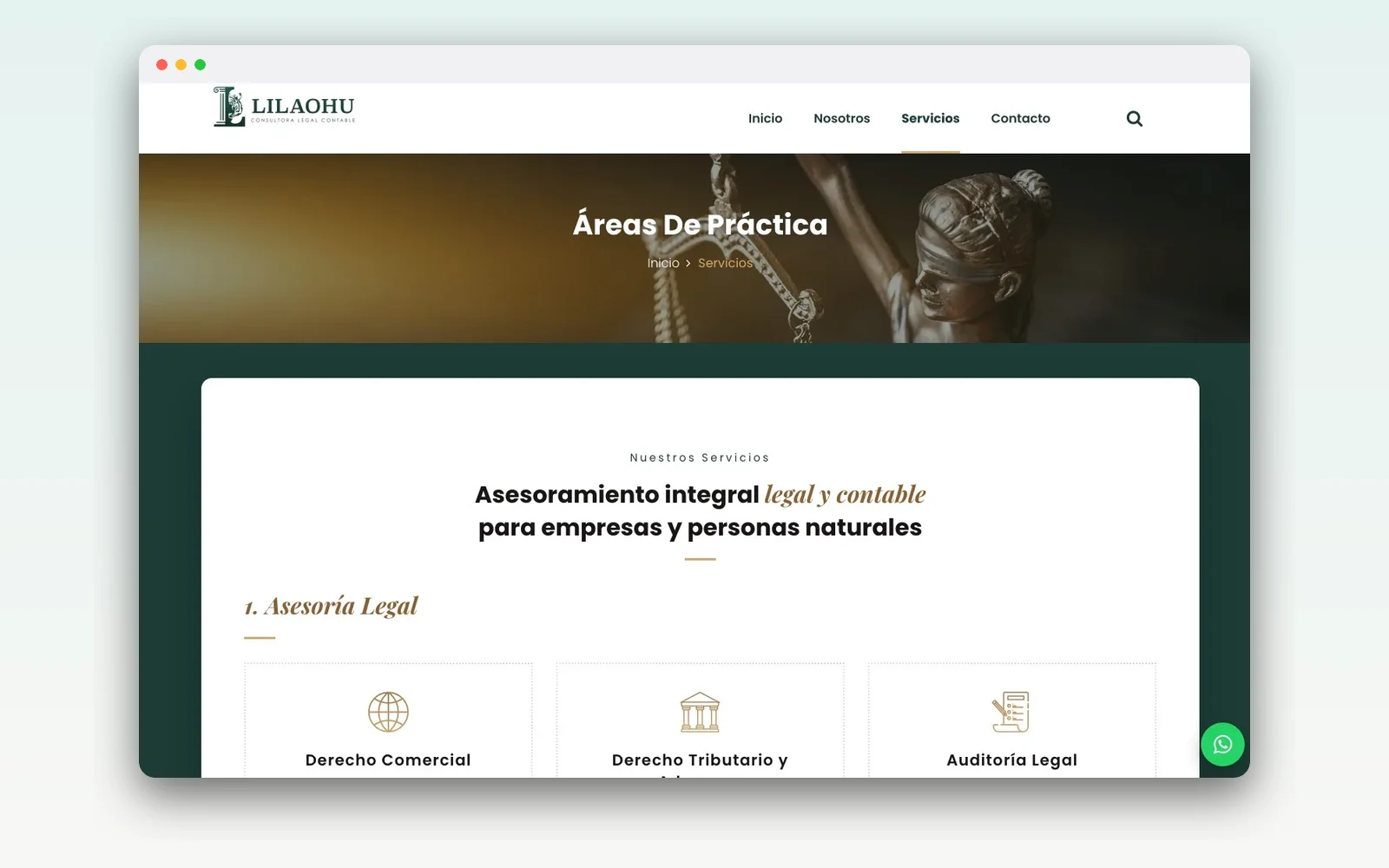 Lilaohu — Portal consultora legal-contable — imagen 2