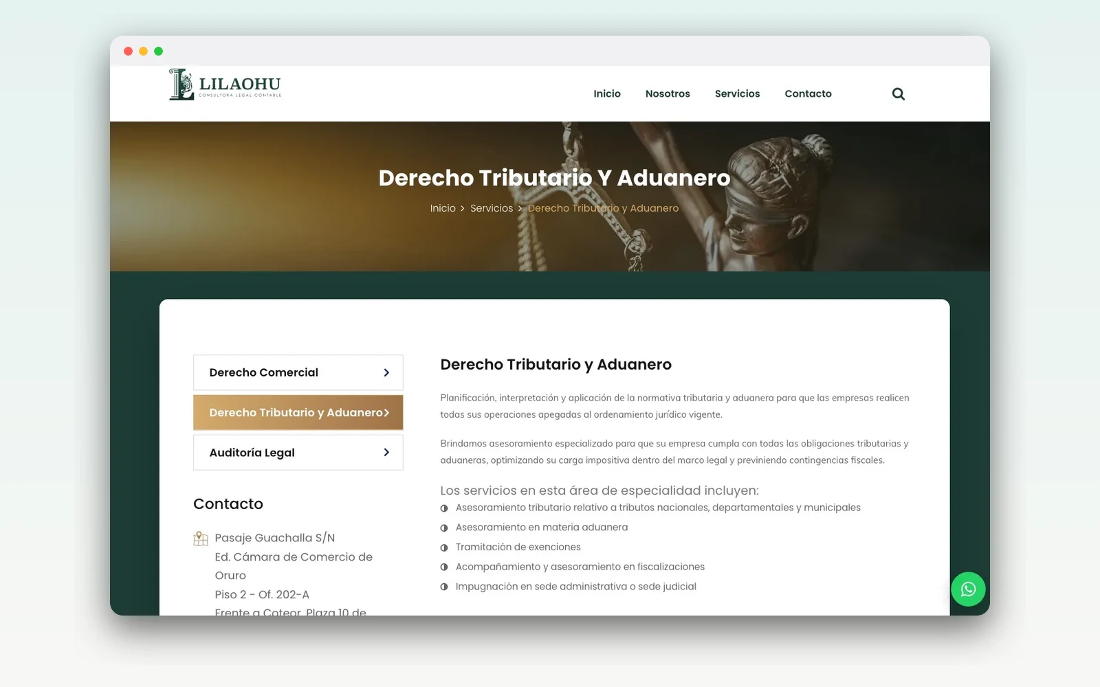 Lilaohu — Portal consultora legal-contable — imagen 3