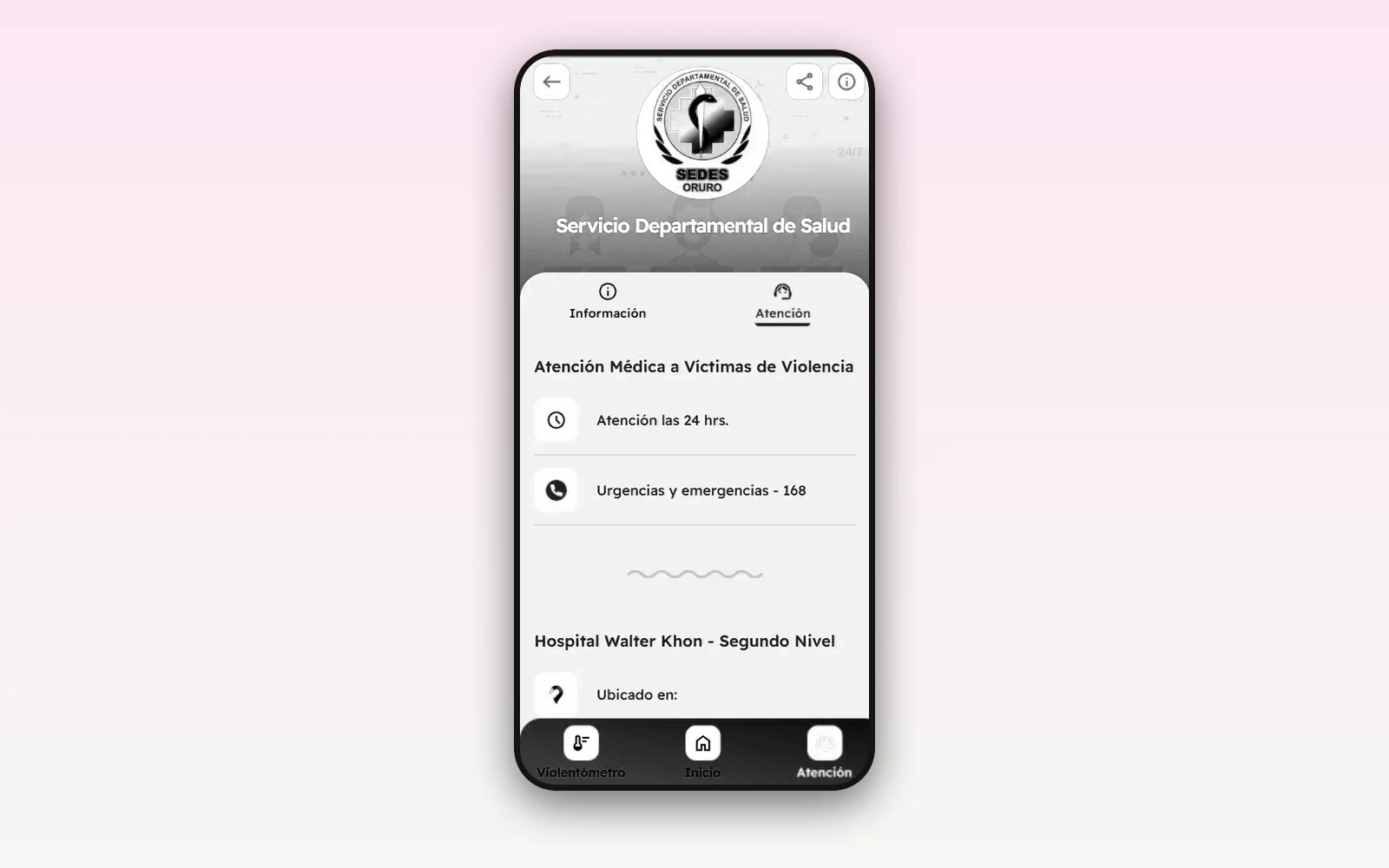 Vive Sin Miedo — App de prevención de violencia — imagen 4