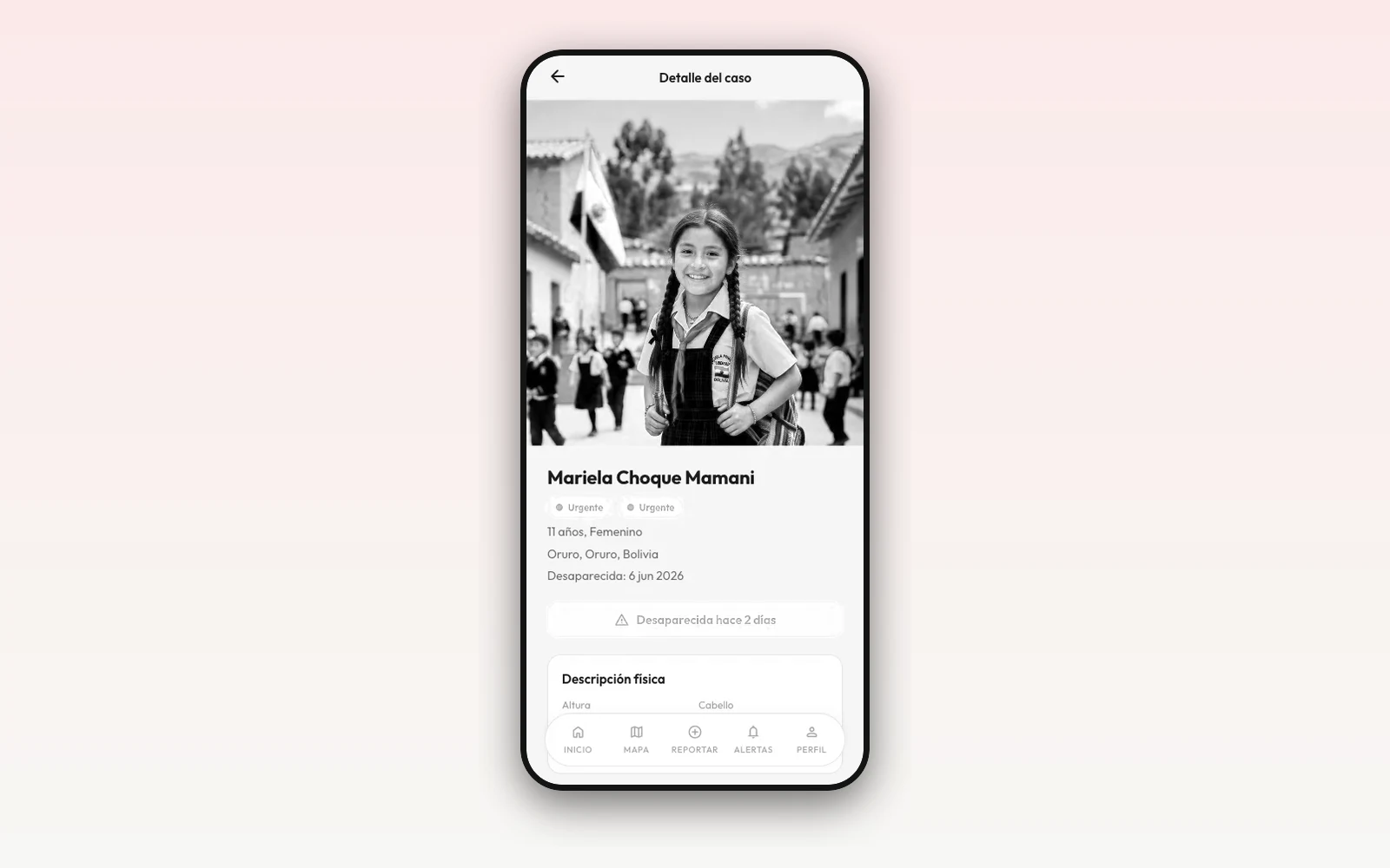 Personas Desaparecidas — Plataforma FELCC — imagen 3