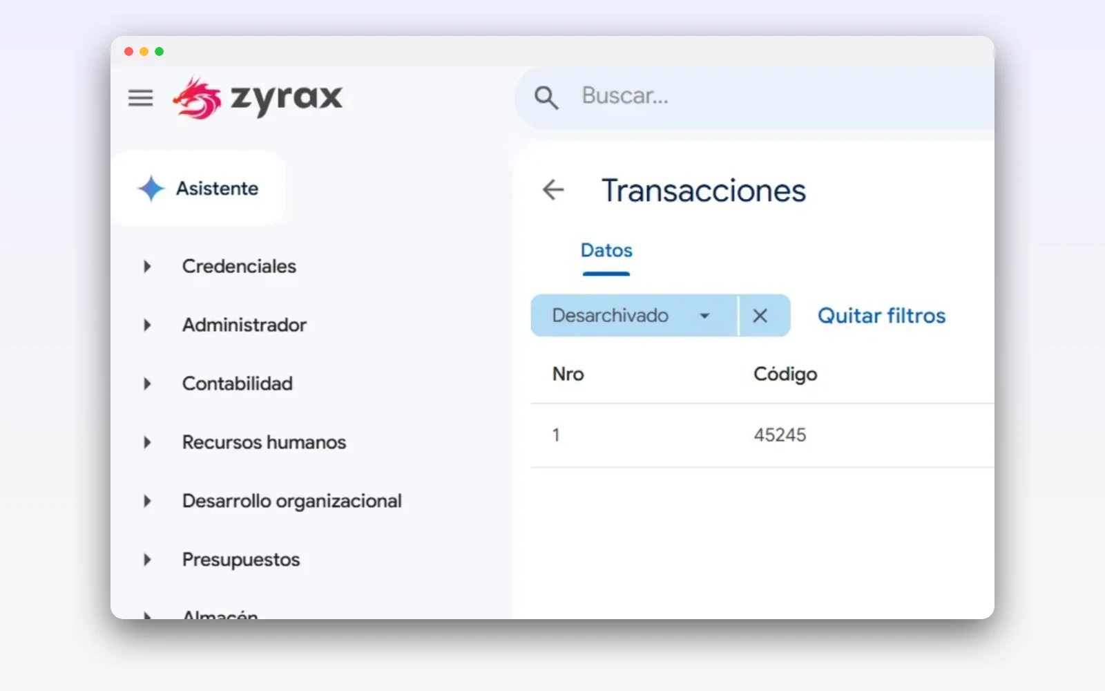 Zyrax ERP — Sistema de gestión empresarial — imagen 5