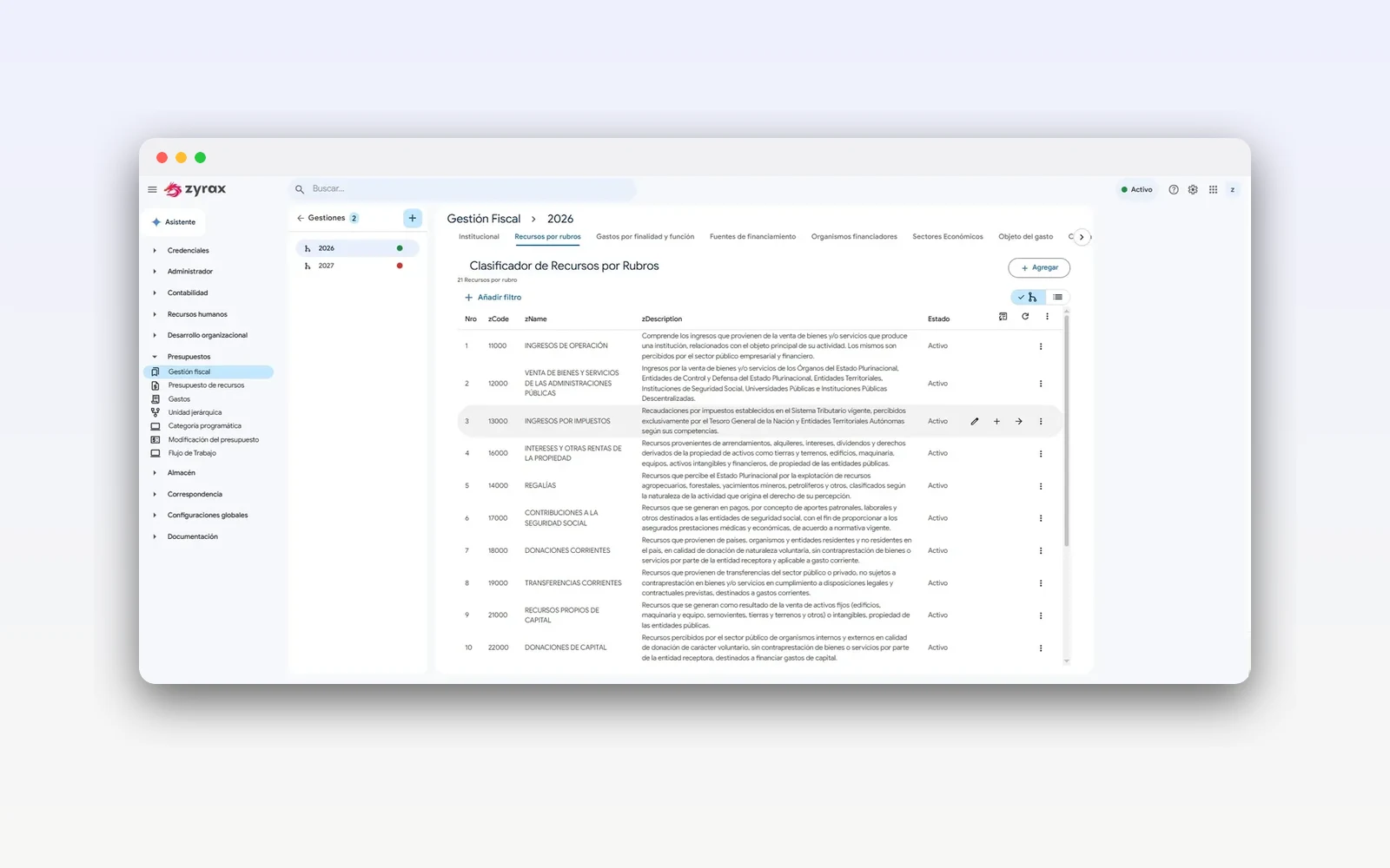 Zyrax ERP — Sistema de gestión empresarial — imagen 6